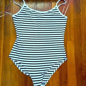 Women’s Striped Bodysuit